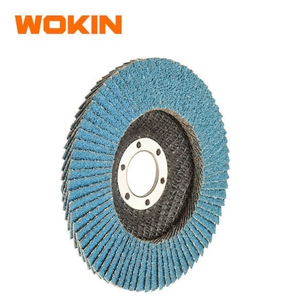Wokin 4.5 Inch Zirconia Oxide Flap Disc 80 lb 775808